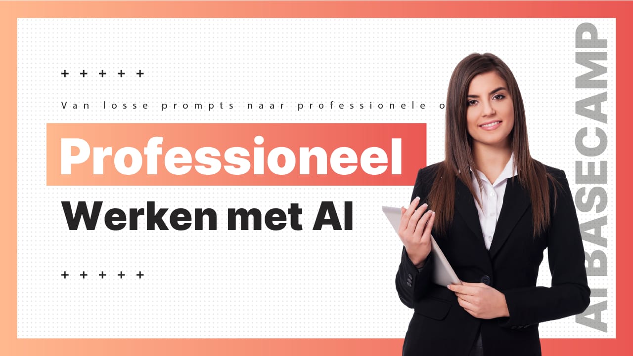 Professioneel werken met AI